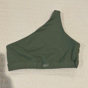 Set active Lux form one shoulder bra